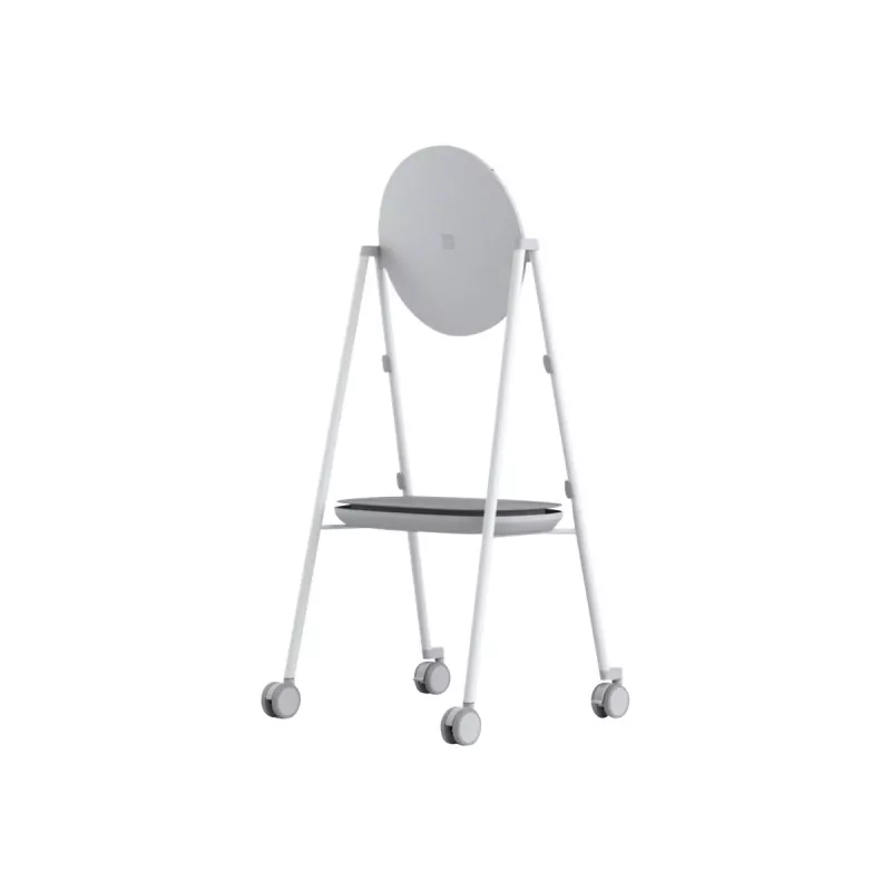 Microsoft Steelcase Roam Mobile Stand for Surface Hub 2S 50 inch - Multimedia Cart - Grey - Height 1661.2 mm - Weight 28.1 kg