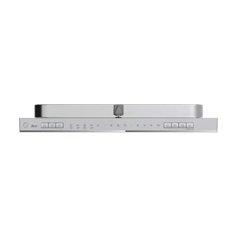 Midea MDWEB1004LS-W Robot Sprzątający z Nawigacją Laserową LDS, Siłą Ssania 4000 Pa, Mopowaniem Sonicznym, Baterią 5200 mAh, Sterowanie Aplikacją i Głosem, Biały