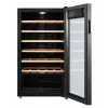 Midea Wine Cooler MDRW150FGG22W Freestanding 34 Butelki Czarny