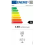 Midea Wine Cooler MDRW150FGG22W Freestanding 34 Butelki Czarny