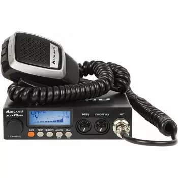 Midland ALAN 78PRO CB Radio Station AM/FM 12/24V