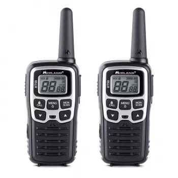 Midland XT50 2x PMR446 Przenośne Radio Dwukierunkowe Szary