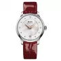 MIDO Baroncelli III Lady Automatic Watch 33mm White Mother-of-Pearl Dial Leather Strap M039207161060