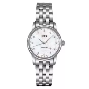 MIDO Baroncelli Lady Automatic Watch M76004691 29mm Stainless Steel Anthracite Dial