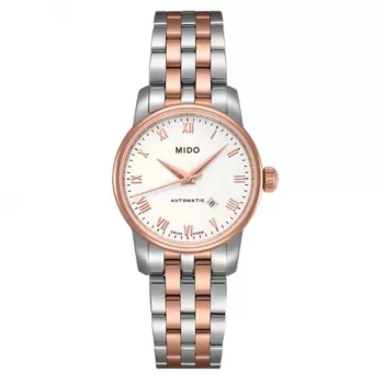 Zegarek damski MIDO Baroncelli Lady M76009N61 29mm Różowe złoto PVD Stal nierdzewna