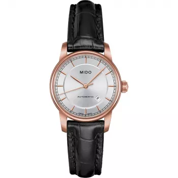 Zegarek damski MIDO Baroncelli Lady M76003104 29mm Stal nierdzewna Srebrna tarcza