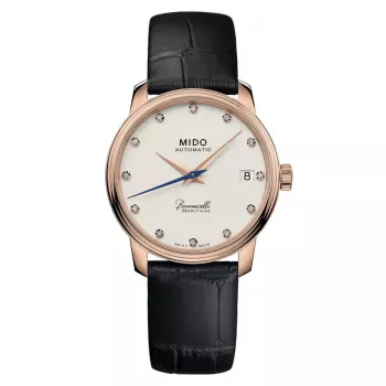 MIDO Baroncelli Damski Zegarek Automatyczny M027207362660 33mm Rose Gold PVD