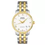 Zegarek męski MIDO M86009261 Baroncelli III 38mm Automatyczny Srebrna Tarcza Czarna Skóra