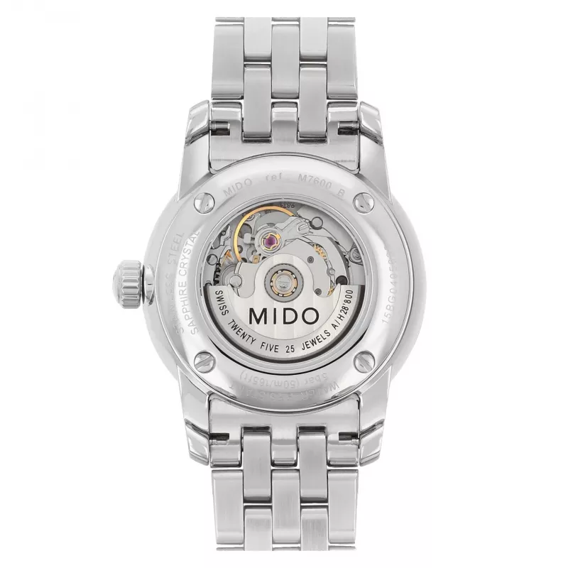 Zegarek automatyczny MIDO damski M76004261 29mm stal nierdzewna srebrna tarcza