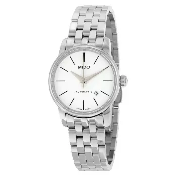 Zegarek automatyczny MIDO dla kobiet M76004761 29mm Stal nierdzewna Srebrna tarcza