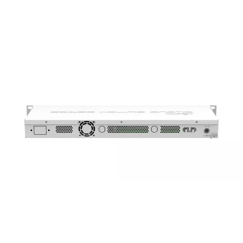 MikroTik CSS326-24G-2S+RM Zarządzalny przełącznik warstwy 2, 24x Gigabit Ethernet, 2x 10G SFP+, zasilanie PoE, 1U do montażu w szafie, biały
