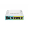 MikroTik hEX PoE Gigabit Ethernet Router Biały