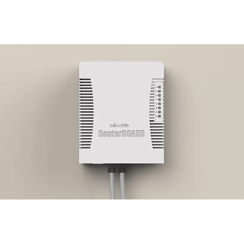 MikroTik hEX PoE Gigabit Ethernet Router Biały