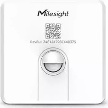 Milesight CoWork Series WS203 Czujnik temperatury, wilgotności i ruchu LoRaWAN (szary biały)