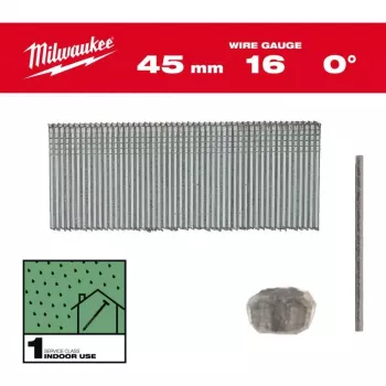Milwaukee Pin Sticks 16G 45mm 0° do M18 FN16GS - 2500 szt.