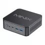 MINIX NR660LP Mini PC, AMD Ryzen 5 6600H, 16GB DDR5, 512GB NVMe SSD, Windows 11 Pro, Czarny