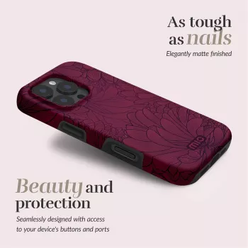 MIO Berry Blooms MagSafe Case Compatible for iPhone 16 Plus