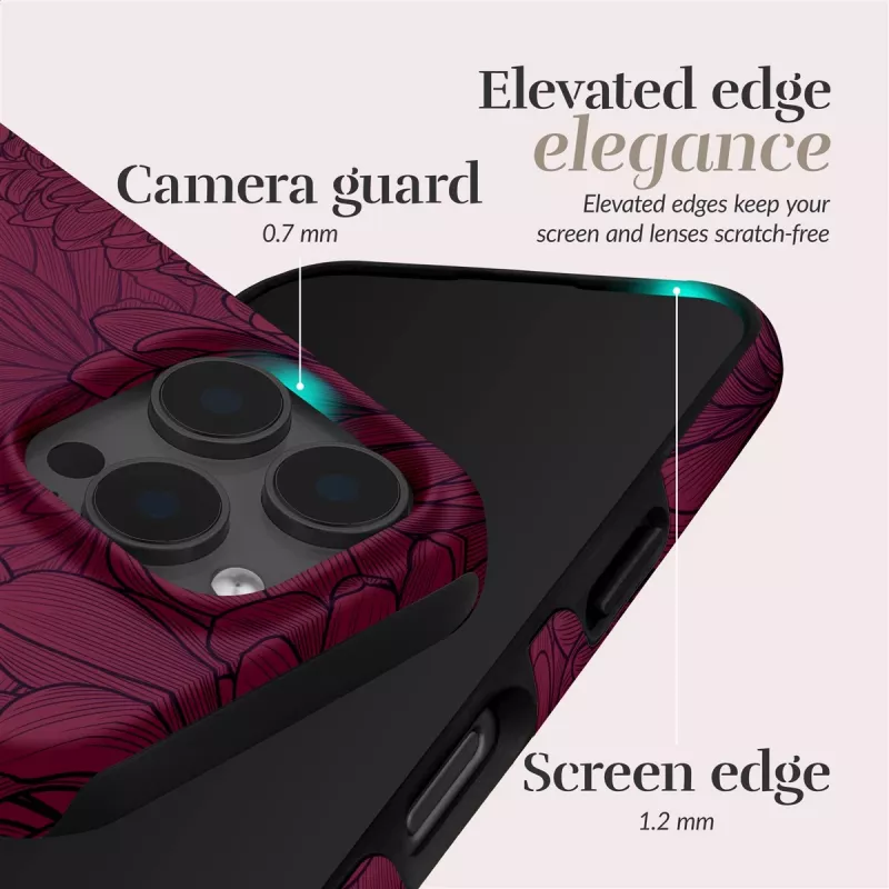 MIO Berry Blooms MagSafe Case Compatible for iPhone 16 Plus