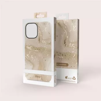Etui MIO Gold Marble kompatybilne z Magsafe do iPhone 16 Plus