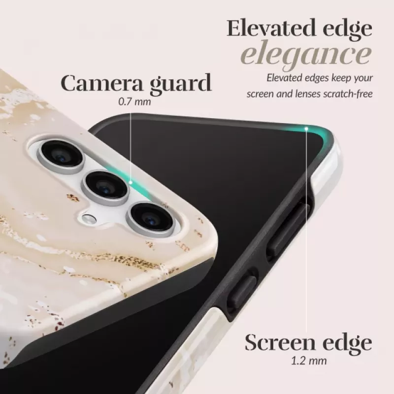 Etui MIO Gold Marble Magsafe Compatible Case do Samsung S24 FE 5G