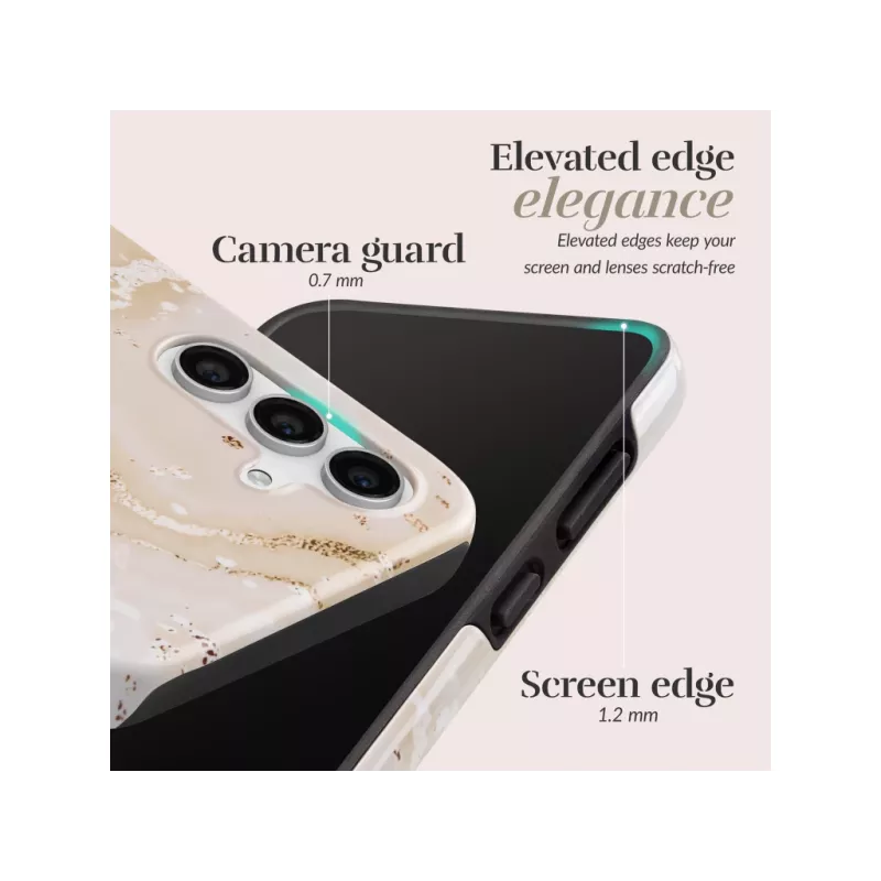 Etui MIO Gold Marble kompatybilne z Magsafe do Samsung S25 Ultra 5G