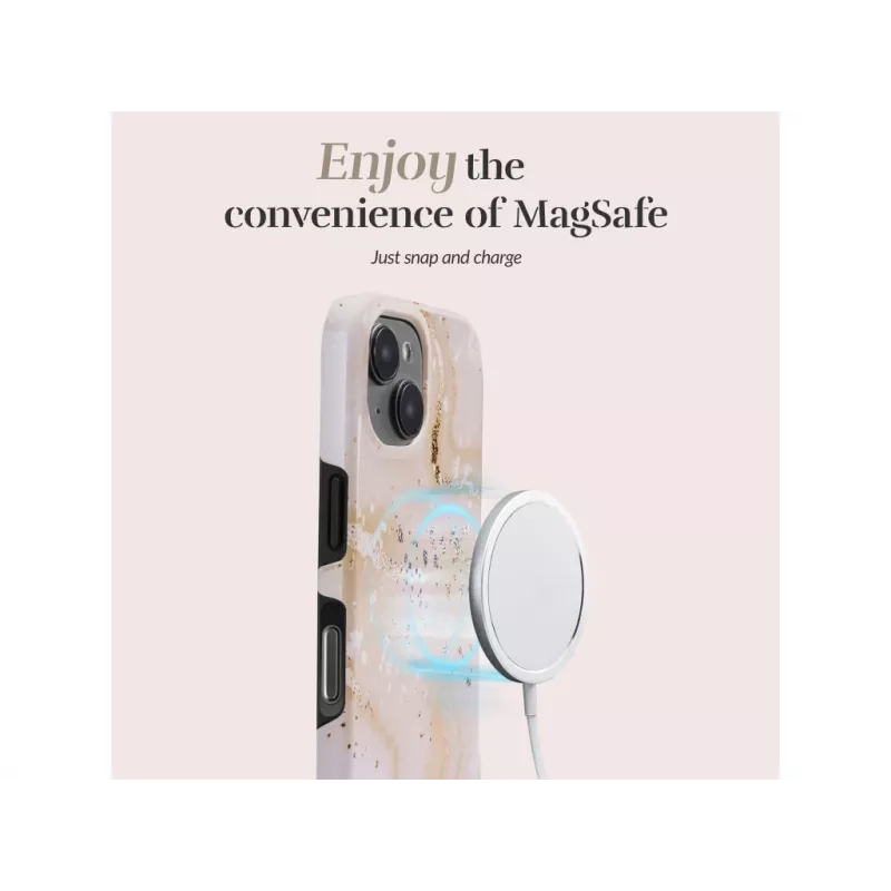 MIO Gold Marble Magsafe Compatible for iPhone 17
