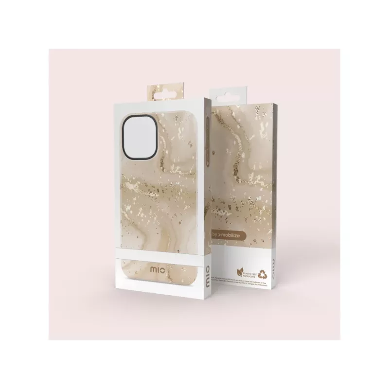 MIO Gold Marble Magsafe Compatible for iPhone 17