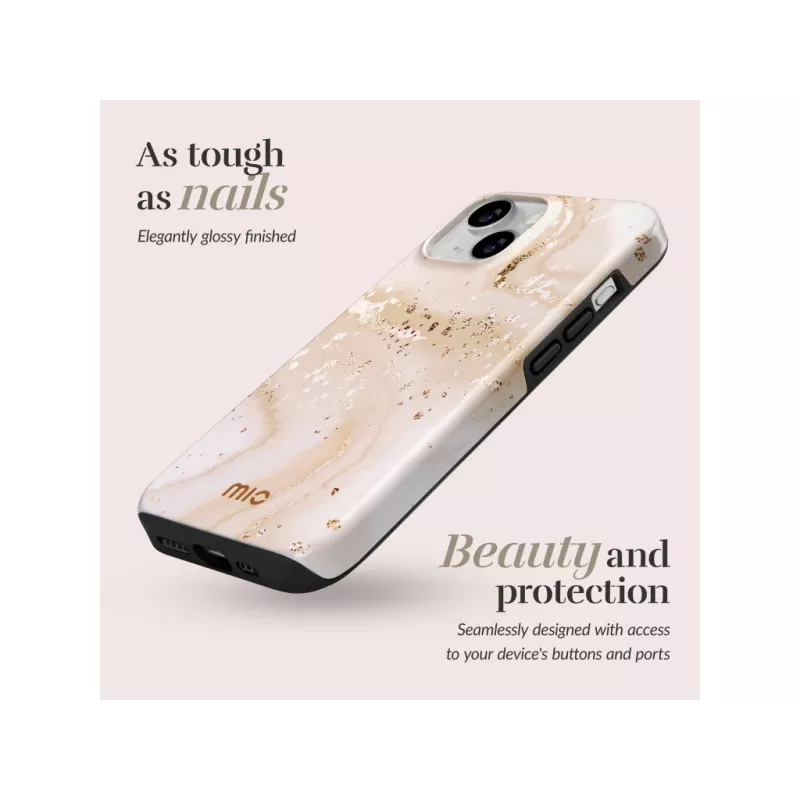 MIO Gold Marble Magsafe Compatible for iPhone 17