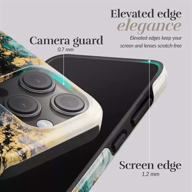 Etui MIO Green Marble kompatybilne z Magsafe do iPhone 16 Plus