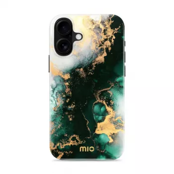 Etui MIO Green Marble kompatybilne z Magsafe do iPhone 16 Plus