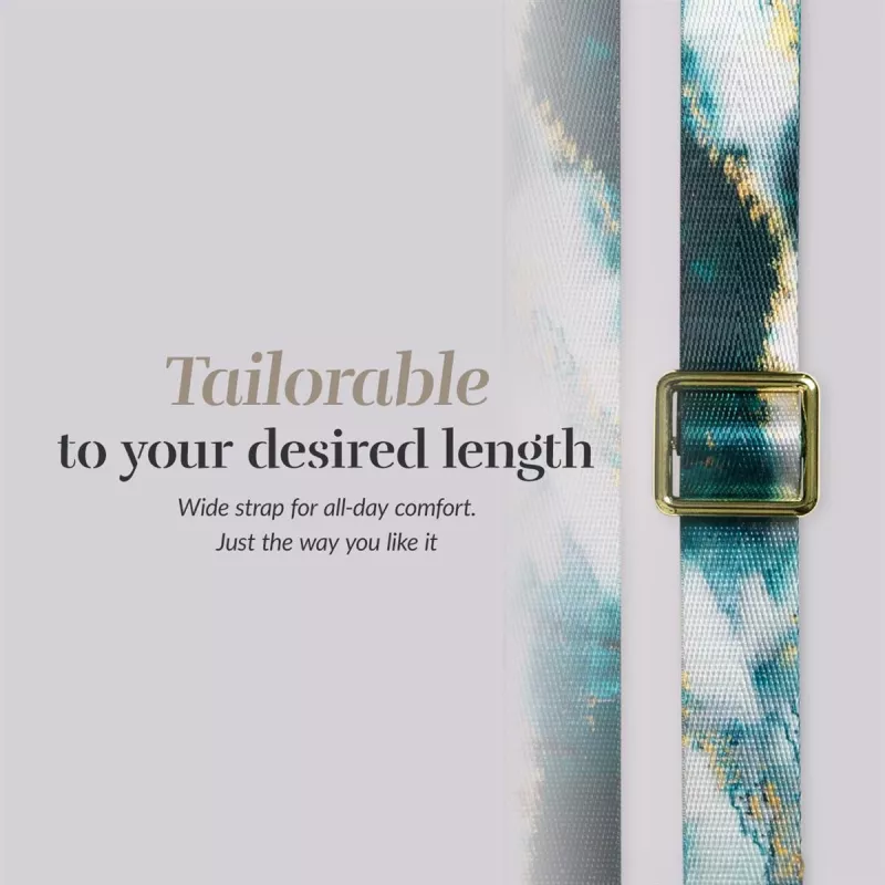 MIO Lanyard Strap Green Marble