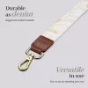 MIO Lanyard Strap White Roses