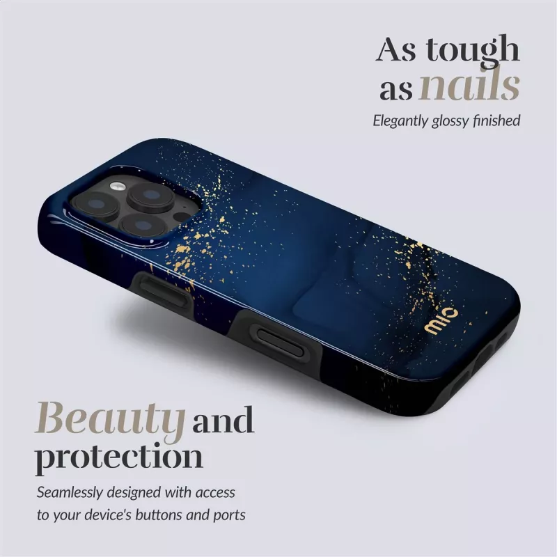 MIO Midnight Sparkle Magsafe Case Compatible for iPhone 16 Plus