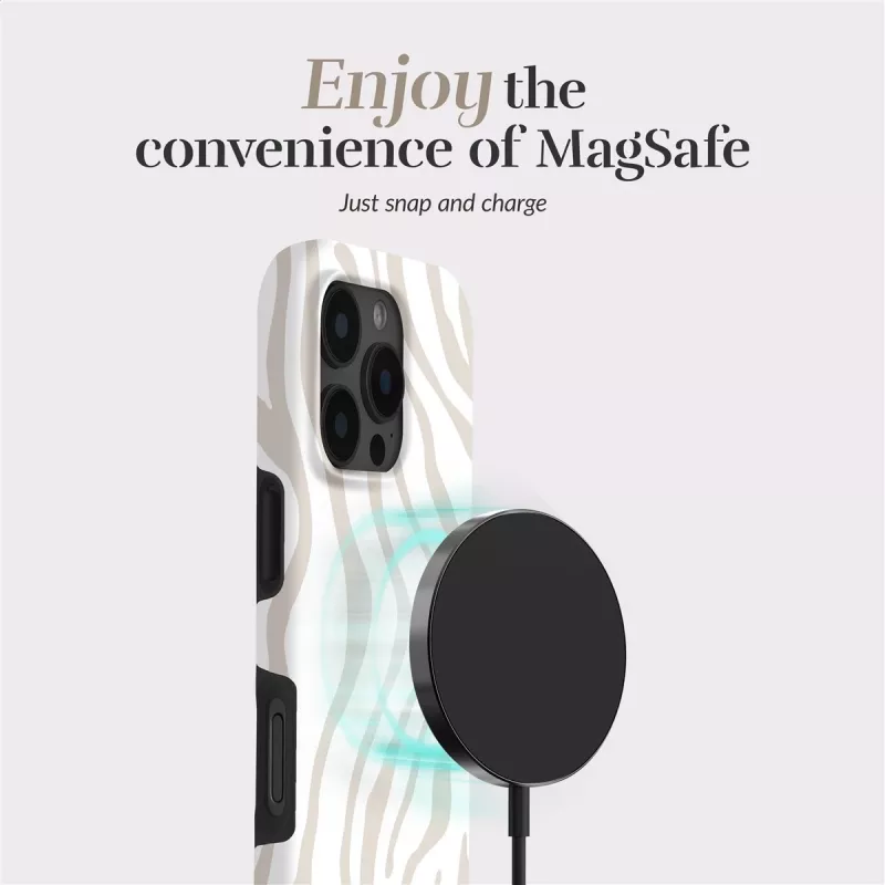 Etui MIO Sandy Zebra Magsafe kompatybilne z iPhone 16 Plus