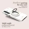 MIO White Marble Magsafe Case Compatible Ring Holder