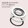 MIO White Marble Magsafe Case Compatible Ring Holder