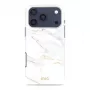 MIO White Marble Magsafe Compatible for iPhone 17 Pro Max