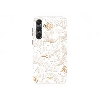 Etui Mio White Roses kompatybilne z Magsafe do Samsung S25 Ultra 5G