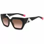 Okulary przeciwsłoneczne MISSONI Butterfly dla kobiet MIS0170S807 - Oprawa Havana acetat, soczewki brązowy gradient, 55mm