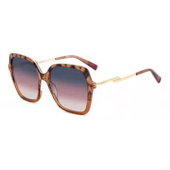 Okulary przeciwsłoneczne Missoni Cat Eye dla kobiet MIS0148/S 305 Havana Brown Gradient 57mm