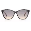 Okulary przeciwsłoneczne MISSONI damskie MIS0003SKDXFF - Modna oprawka acetatowa full-rim z soczewkami gradientowymi 56/14/140 mm