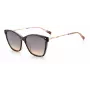 Okulary przeciwsłoneczne MISSONI damskie MIS0003SKDXFF - Modna oprawka acetatowa full-rim z soczewkami gradientowymi 56/14/140 mm