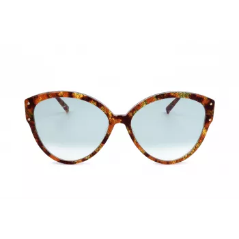 Okulary przeciwsłoneczne MISSONI damskie MIS0004S2NL, motylkowe, oprawka acetatowa, UV400