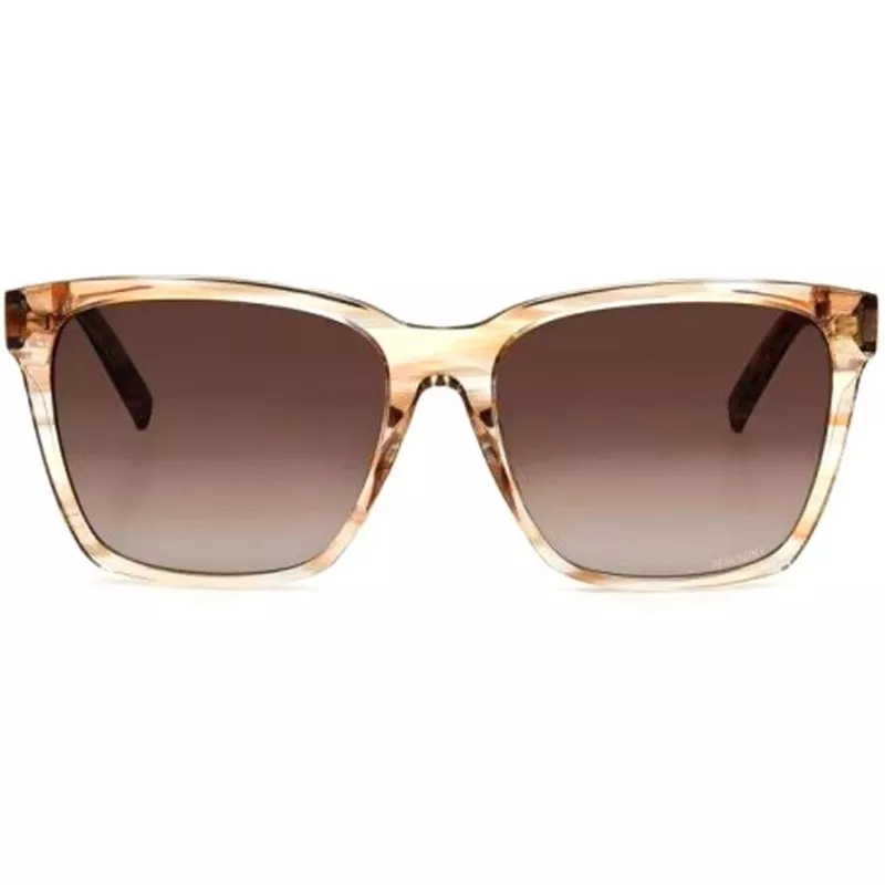 Okulary przeciwsłoneczne MISSONI damskie Mis0008sHR3HA Havana Brown Gradient Square Acetate 56 mm