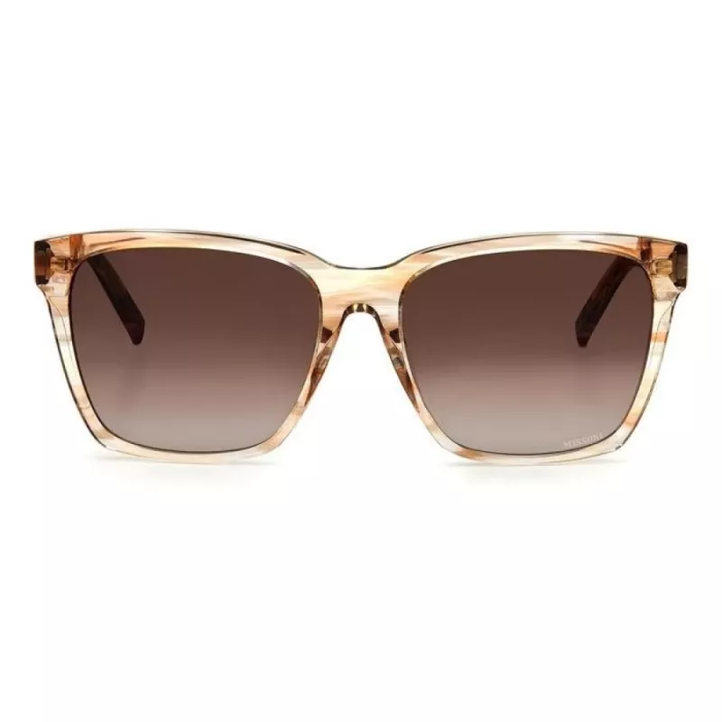 Okulary przeciwsłoneczne MISSONI damskie Mis0008sHR3HA Havana Brown Gradient Square Acetate 56 mm