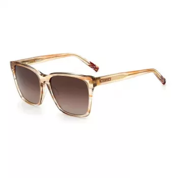 Okulary przeciwsłoneczne MISSONI damskie Mis0008sHR3HA Havana Brown Gradient Square Acetate 56 mm