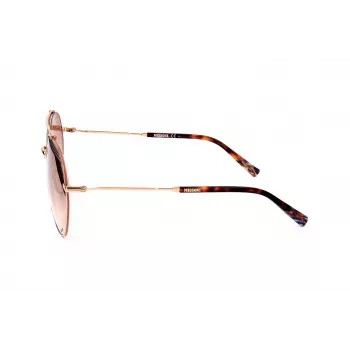 Okulary przeciwsłoneczne MISSONI damskie MIS0015STNG Motylkowe Oprawka Acetatowa UV400 Soczewki Szare 60/15/145 mm