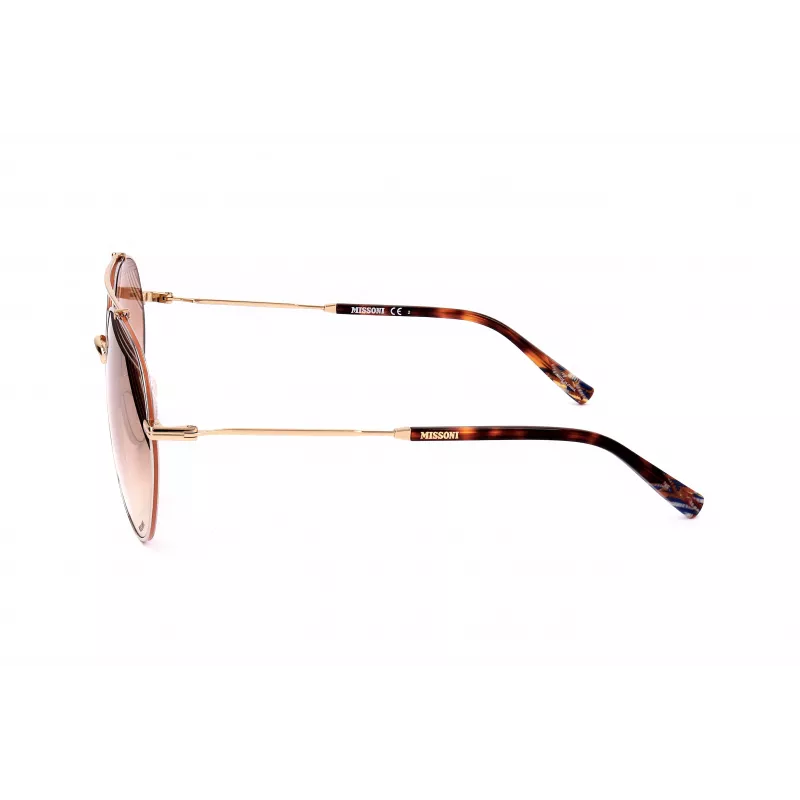 Okulary przeciwsłoneczne MISSONI damskie MIS0015STNG Motylkowe Oprawka Acetatowa UV400 Soczewki Szare 60/15/145 mm