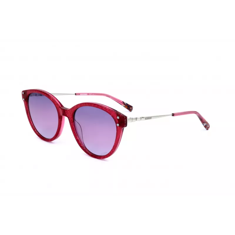 Okulary przeciwsłoneczne MISSONI dla kobiet MIS0026S2R0 - Oprawka acetatowa, soczewki poliwęglanowe, ochrona UV400, szerokość soczewki 53 mm