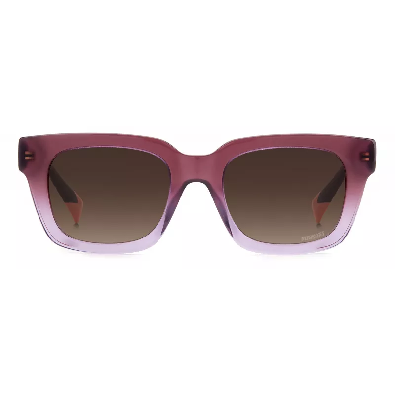 Okulary przeciwsłoneczne damskie MISSONI MIS0103S0T7HA Havana Brown Gradient 50mm